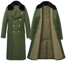 Rainproof Fleece-Lined Greatcoat