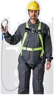 European Harness, Single Large Hook (shock absorber)