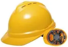 High-Impact Vented V-Guard Helmet