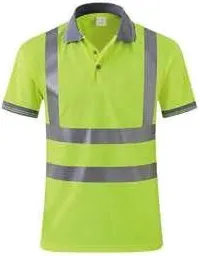 Collared Hi-Vis Polo Shirt