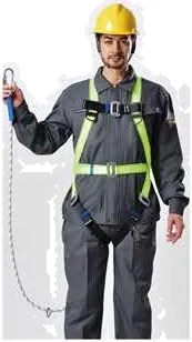 European Harness, Single Small Hook (shock absorber)